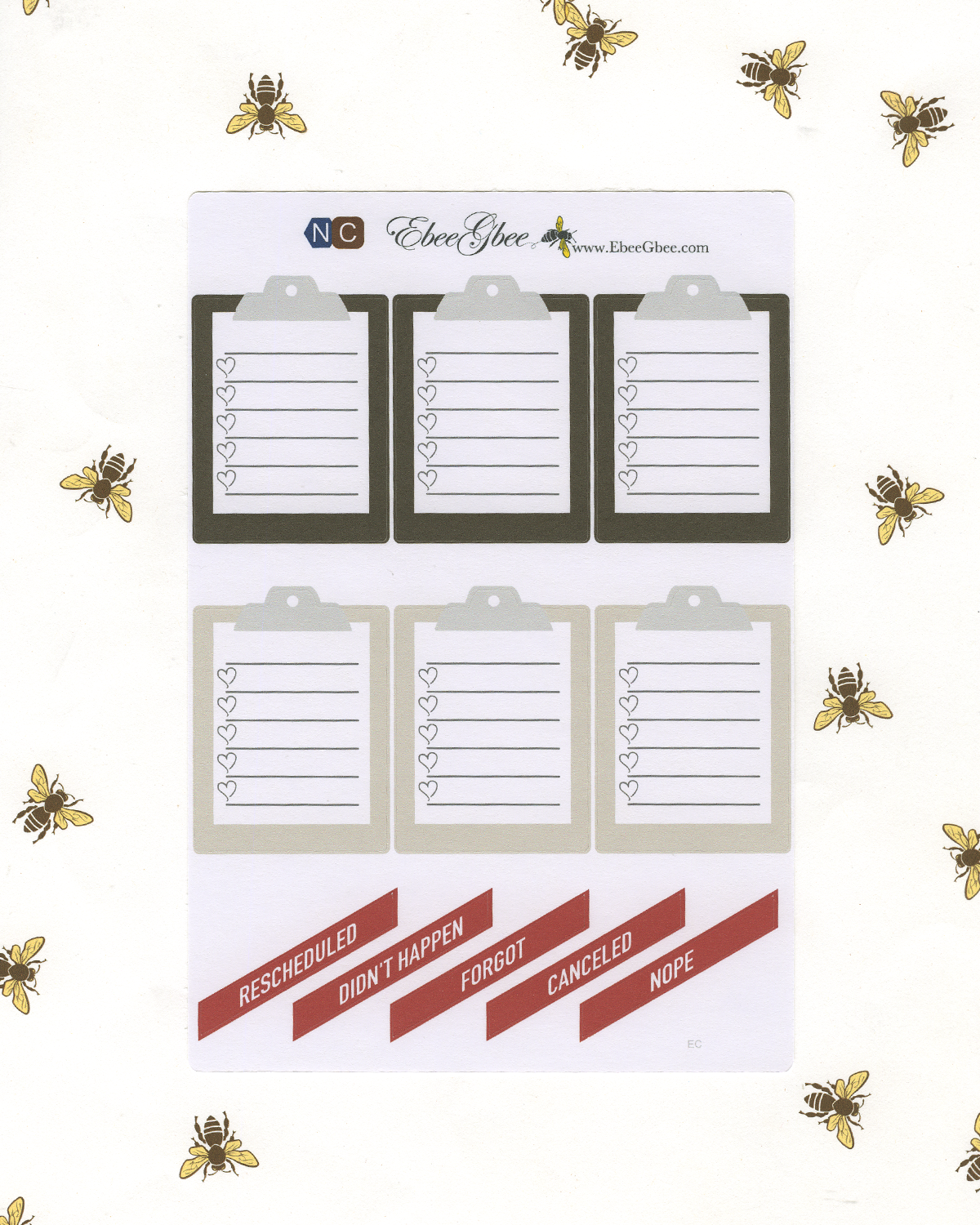 A LA CART HELLO FALL Weekly Planner Sticker Set | NAVY COFFEE