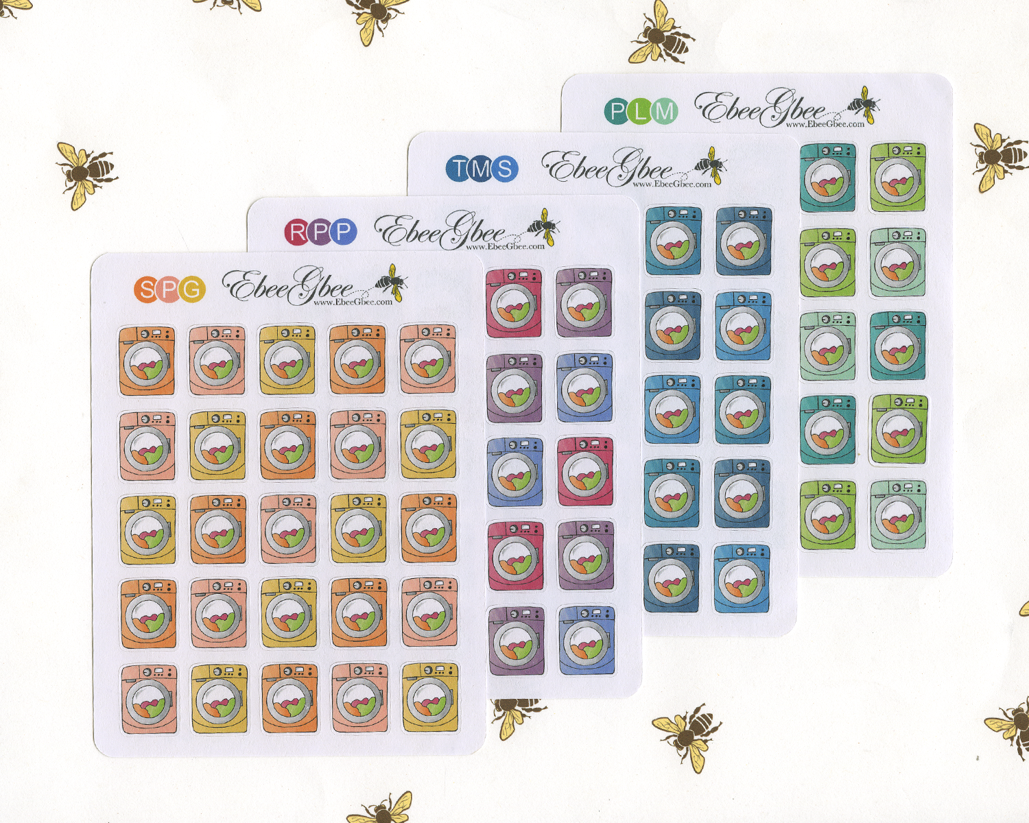 LAUNDRY Planner Stickers