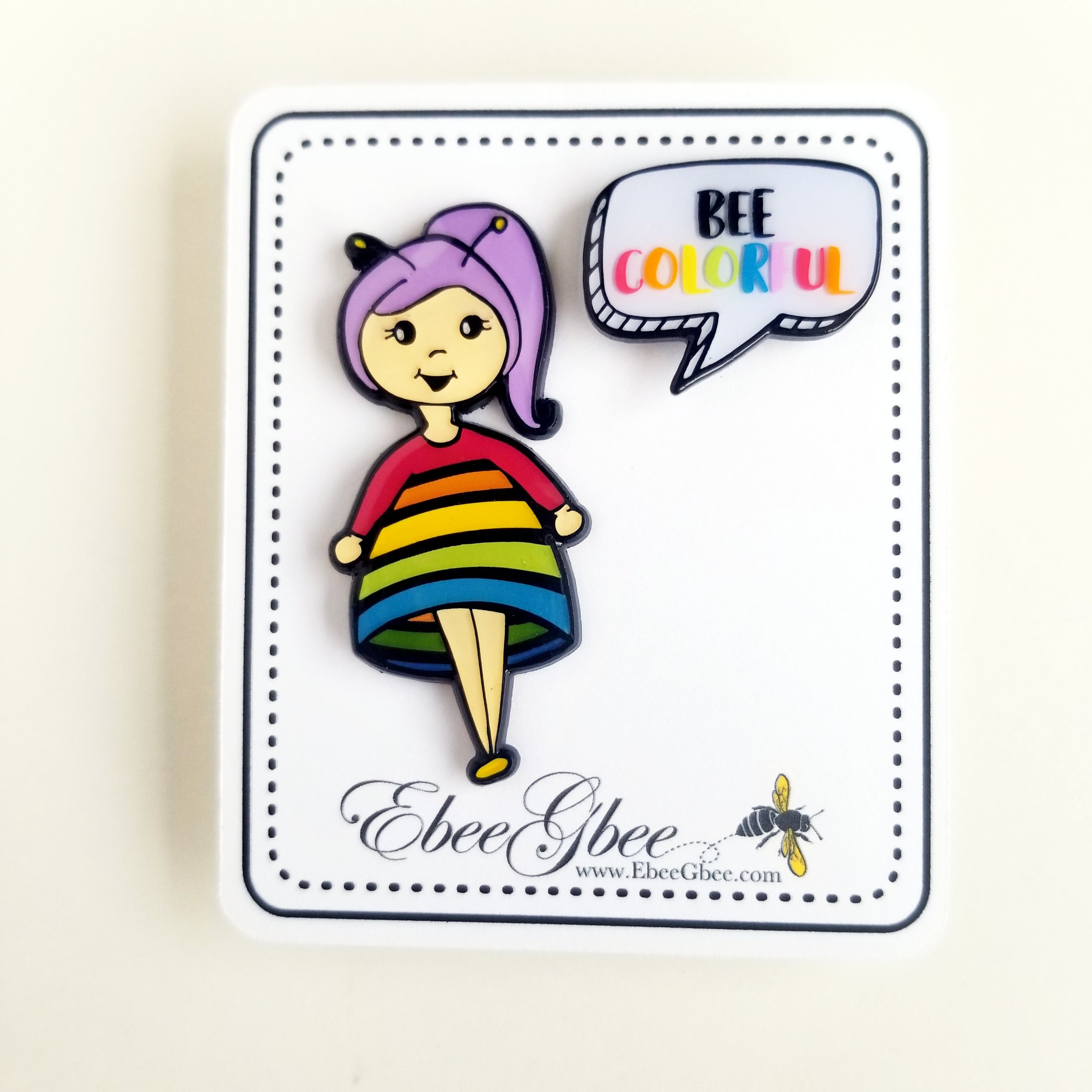 BEE COLORFUL 2 Pin Set