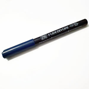 ZIG FUDEBIYORI Peacock Blue Brush Pen