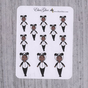 PANDA BeeBee Planner Stickers | NOW W/VARIATIONS
