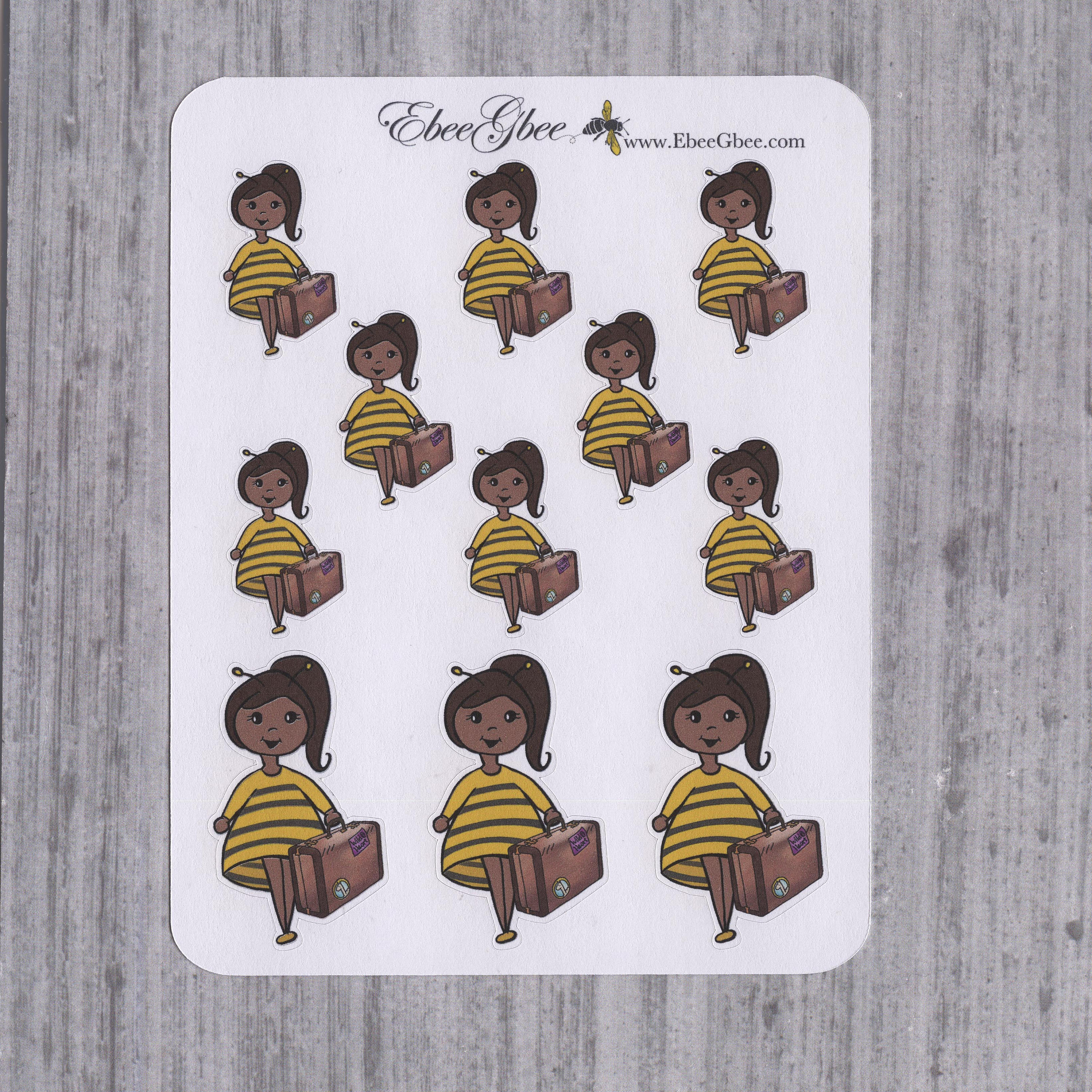 TRAVEL BeeBee Planner Stickers | NOW W/VARIATIONS