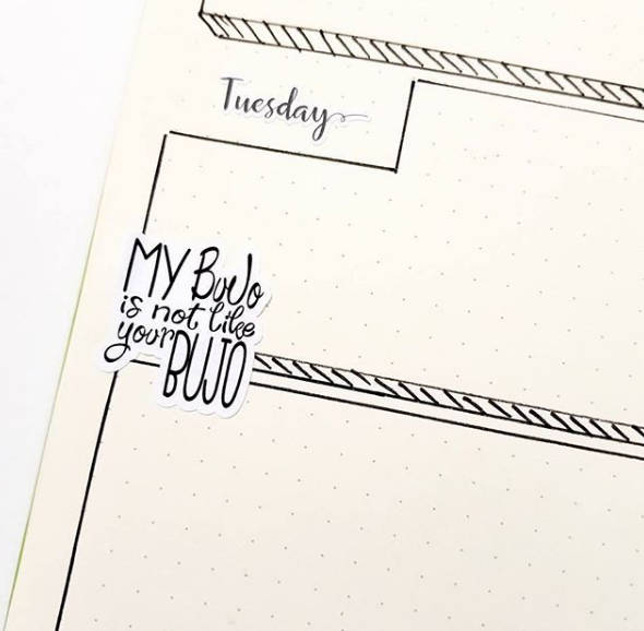 BUJO QUOTES Planner Stickers | Hand Drawn