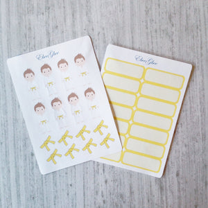 MARTIAL ARTS Planner Stickers
