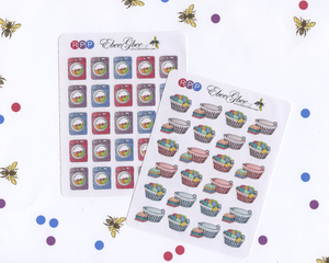 LAUNDRY Planner Stickers